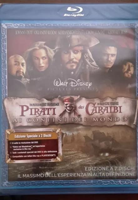 Pirati Dei Caraibi Ai Confini Del Mondo Blu Ray Edizione Con Dischi