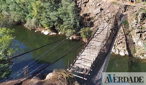 Trabalhos Preparat Rios Das Obras Na Ponte De Arame J Est O Conclu Dos