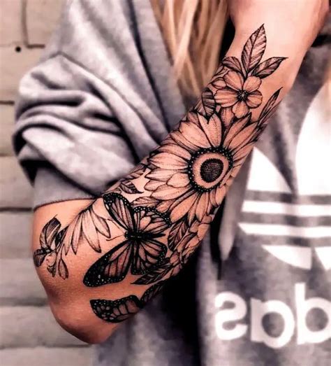 147 Artistic Sunflower Tattoo Ideas And Designs With Meaning In 2022