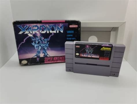 Xardion Super Nintendo Entertainment System 1992 Game Box No Manual