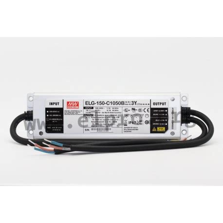 Elg C B Y Mean Well Led Drivers W Elpro Elektronik