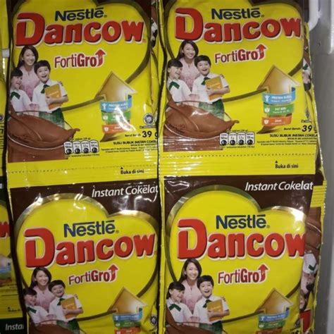 Jual Dancow Susu Instant Nestle Dancow Fortigro Dancow Coklat Renceng