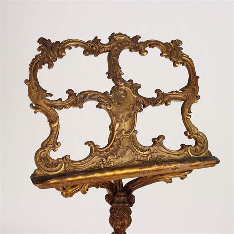 Rococo Lectern In Carved Wood For Sale At Pamono