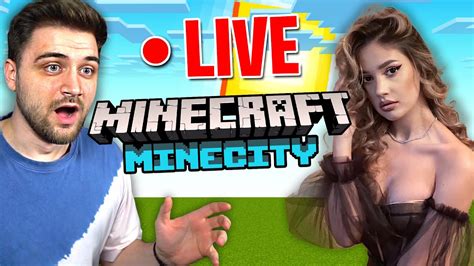 LIVE Pe MINECITY Cu ANDRESITA YouTube