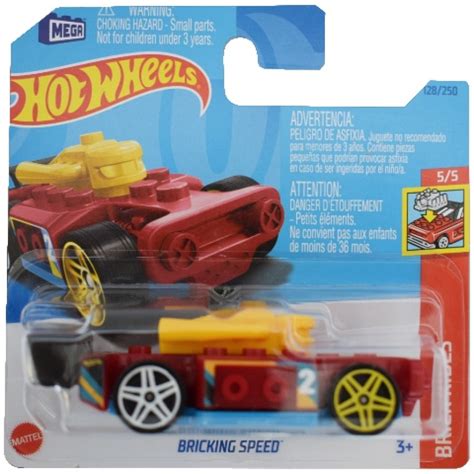 Hot Wheels Bricking Speed bordó kisautó Mattel vásárlás a Játékshopban