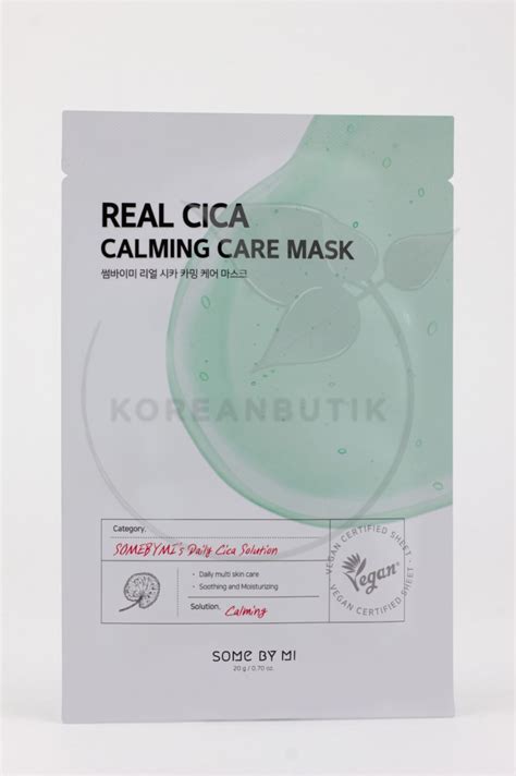 Успокаивающая тканевая маска с центеллой | Some By Mi Real Cica Calming ...