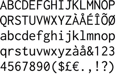 Inconsolata Font Free Download - Font Pearl