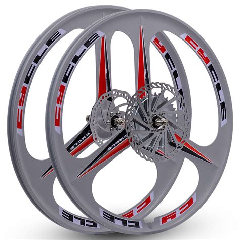 Bbr Tuning 26 Inch Heavy Duty 3 Spoke Motorized Bike Mag Wheel Set