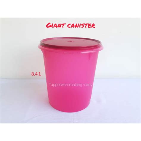 Jual Toples Wadah Tempat Kerupuk Tupperware Giant Maxi Canister