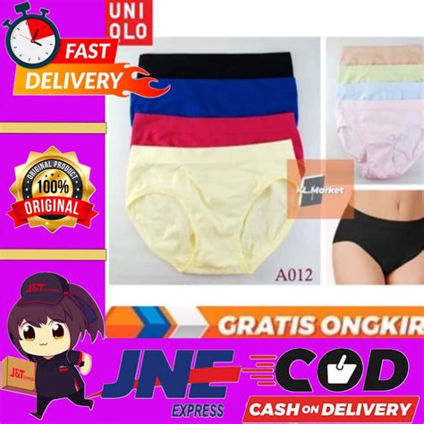 Jual Celana Dalam Wanita Underwear Cewek Polos List Hitam Celana Dalam