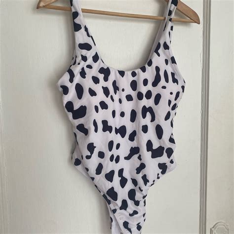 Cow Print Swimsuit Gem