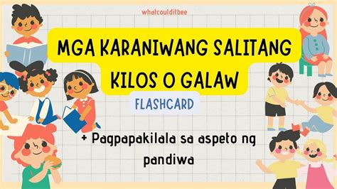 Pandiwa Flashcards Salitang Kilos Aspeto Ng Pandiwa Pang Abay