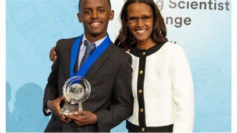 Fourteen Year Old Heman Bekele Who Developed A Cancer Fighting Soap