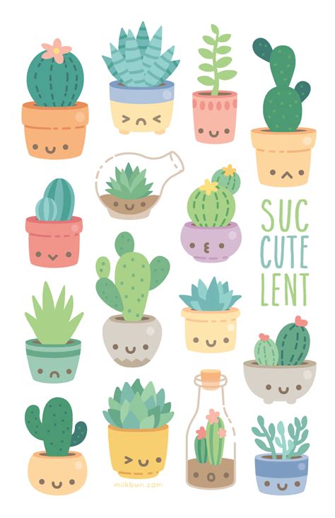 Cute Cactus Drawing Png Drawing techniques drawing tips drawing ...