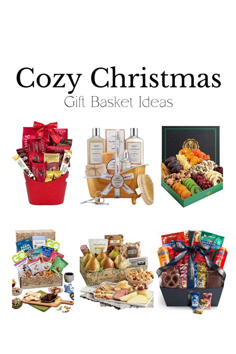 Cozy Christmas Gift Basket Ideas - Happy Happy Nester