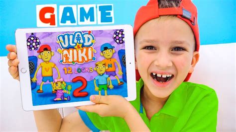 Vlad y Niki 12 cerraduras 2 Nuevo juego para niños YouTube