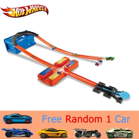 Hot Wheels รถ Track เลนชดพลาสตก Multifunctional กลองเกบของเลนเดก Hotwheels รน DWW95