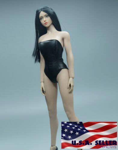 Leather Bodysuit For Phicen Hot Toys Tbleague Kumik Female Figure Ebay