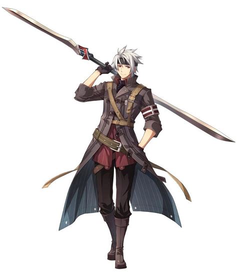 Crow The Legend Of Heroes Sen No Kiseki Character Art Character Design Male Character Design