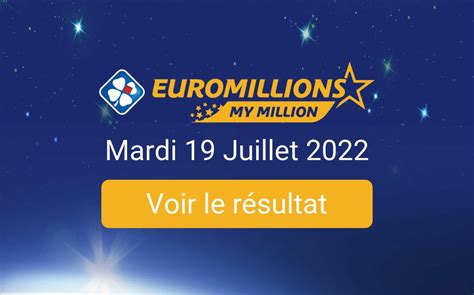 R Sultat Euromillions Du Mardi Juillet