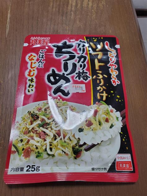 ソフトふりかけ梅ちりめん 25g