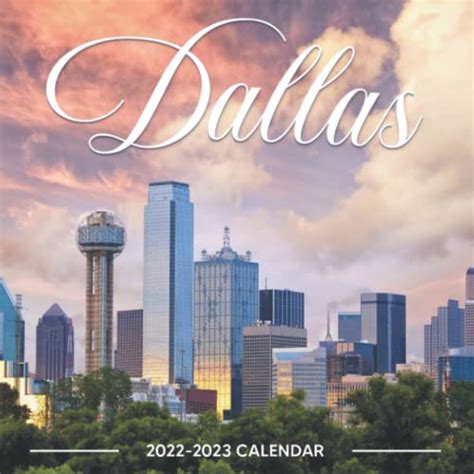 Dallas Calendar 2022 2023: 8.5" x 8.5" Mini Calendar from January 2022 ...