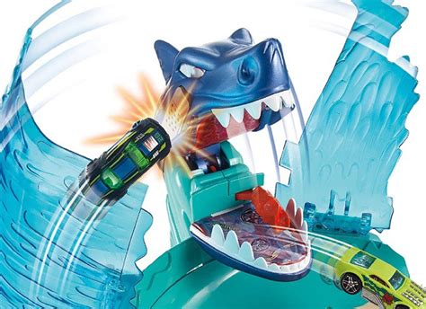 Hot Wheels City Pista Ataque Do Tubar O Fnb Mattel Happily Brinquedos