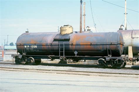 Western Pacific Railroad Tank Car 1208