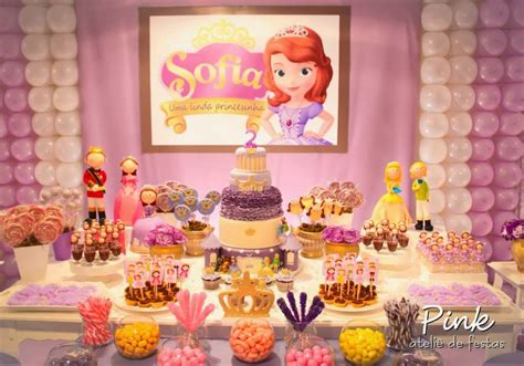 Decoração De Aniversario Da Princesa Sofia - 8