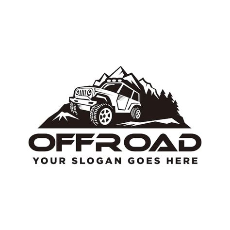 Off Road Logo Off Road Adventures Vector Premium