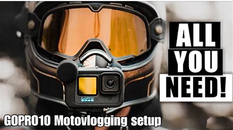 Gopro Black Motovlogging Setup Rode Lavalier Go Best Motovlogging