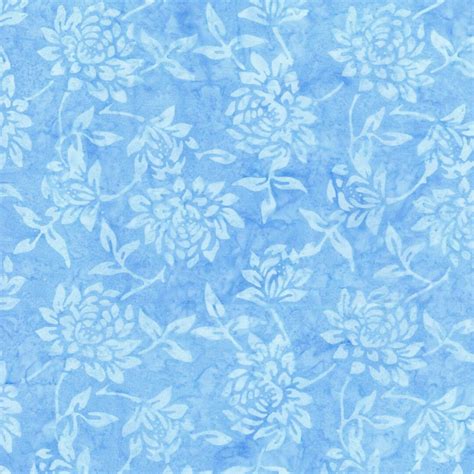 Blue Batik Fabric By The Yard By Timeless Treasures Blue Fabric By The Yard Blue Cotton Batik