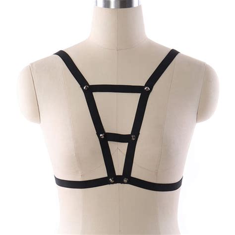 Sexy Gothic Lingerie Bondage Harness