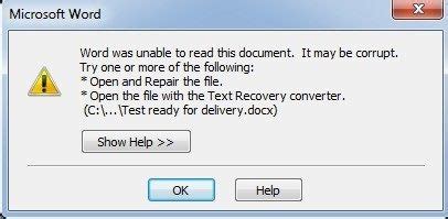 How To Fix Corrupted Word Files A Complete Guide