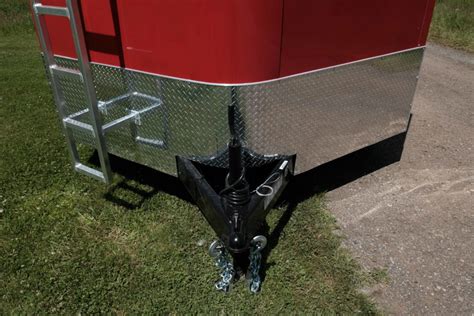 Steel V-Nose 8.5ft Wide | Steel Enclosed Trailer