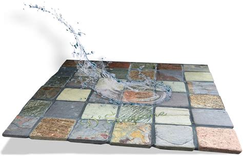 Slate sealing>