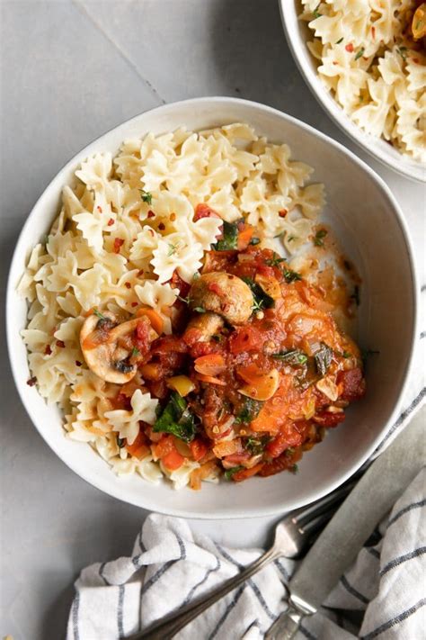 Chicken Cacciatore Recipe The Forked Spoon