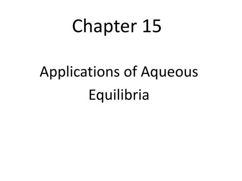 Ppt Exploring Buffer Solutions In Aqueous Equilibria Powerpoint