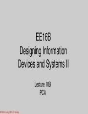 Lecture B Pdf Ee B Designing Information Devices And Systems Ii