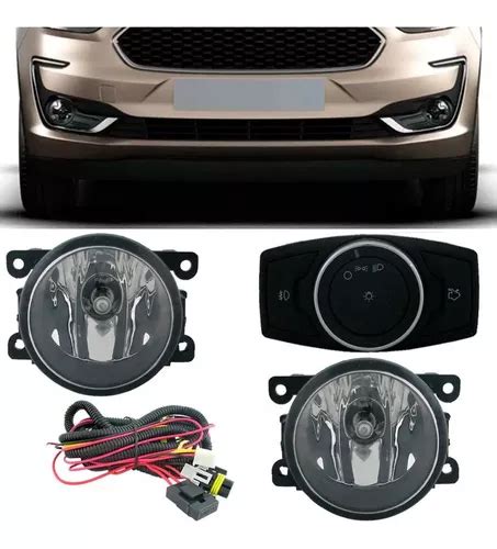 Kit Faro Caminero Auxiliar Ford Novo Ka 2019 2020 2021 Cuotas sin interés