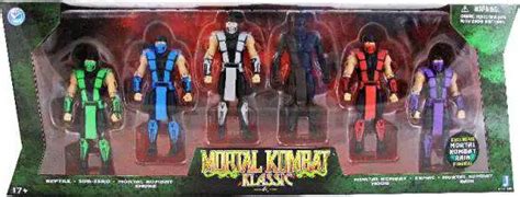 Mortal Kombat Klassic Mortal Kombat Klassic 4 Action Figure 6-Pack ...