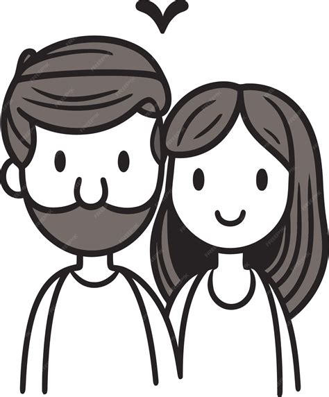 Premium Vector Illustrating Love Stories Couple Vectors Digital