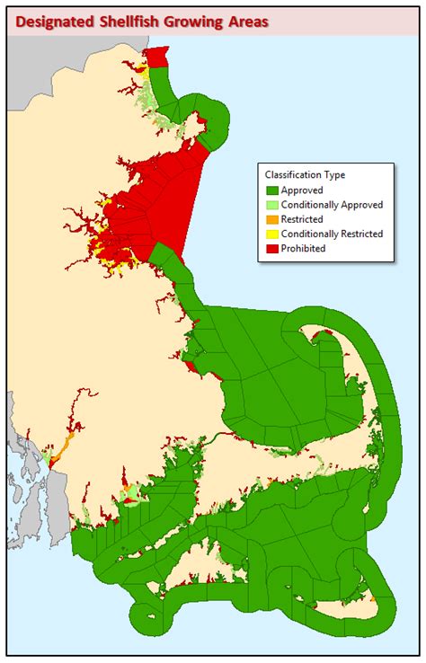 Massgis Data Designated Shellfish Growing Areas Mass Gov