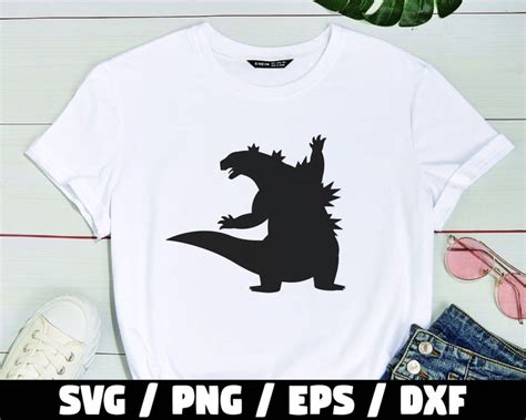 Godzilla Svg Bundle Godzilla Svg Godzilla Silhouette Godzilla Clip