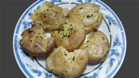 Papa Aplastada Al Horno F Cil Y R Pido Cocinando Con Sofi Youtube