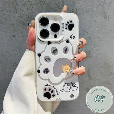 Jual Casing Ponsel Bergambar Kaki Kucing Cocok Untuk Oppo A S A S A