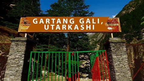 GARTANG GALI UTTARKASHI HARSHIL GANGOTRI LANKA PUL TREK OF NELONG