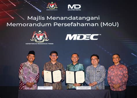 Kpt Mdec Kerjasama Dalam Pembangunan Teknologi Digital Ipt Utusan