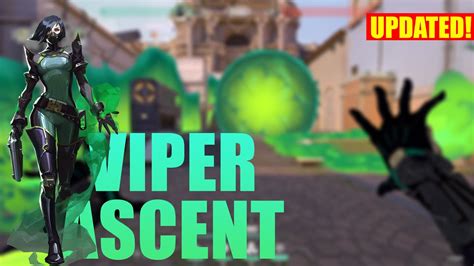 The Best Lineups For Viper On Ascent Valorant Guide Youtube