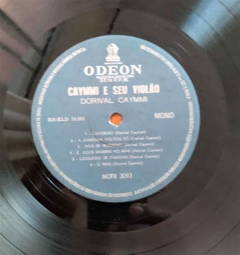 Vinil LP Odeon Dorival Caymmi Caymmi e seu violão Casa do Colecionador